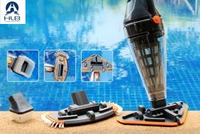 Manual Pool Cleaner with triangle Vacuum Head